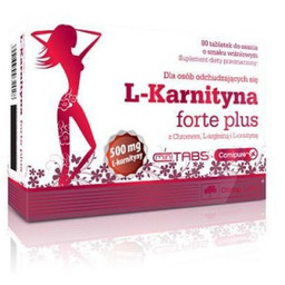 OLIMP L-KARNITYNA FORTE PLUS Smak wiśniowy - 80