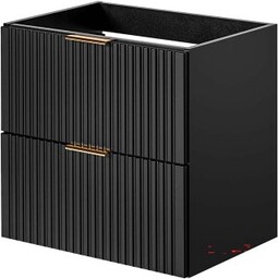 COMAD Szafka podumywalkowa ADEL BLACK 60 cm 82-60-B-2S