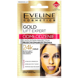 EVELINE_Gold Lift Expert maseczka przeciwzmarszczkowa 3w1 7ml