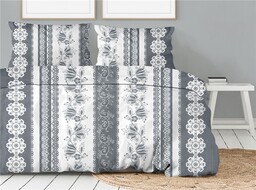 Greno Pościel bawełniana 140x200 Elegancka Bielbaw 23