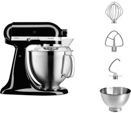 KitchenAid Robot Artisan 5KSM185PSEOB czarny