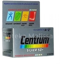 Centrum Silver 50+, 30 tabletek