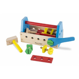 Skrzynka drewniane narzędziami śruby klucz Melissa & Doug