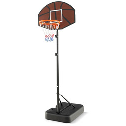 Kosz do koszykówki dla dzieci Wolnostojący Regulowany Stabilny