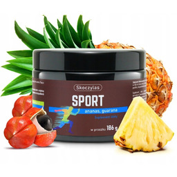 Suplement diety, Skoczylas, Sport Ananas, Guarana, 186g