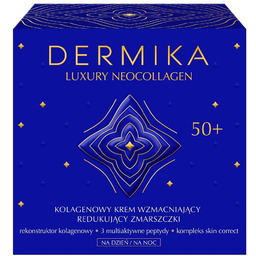 Dermika Luxury Neocollagen, Kolagenowy Krem Wzmacniający 50+