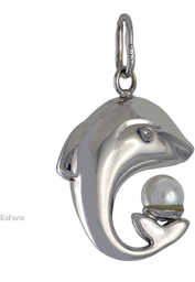 Zawieszka złota Delfin pr.585