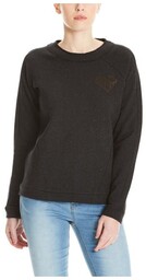 bluza BENCH - Glitter Jumper With Badge Black