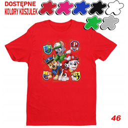 Dziecięca Koszulka Z Nadrukiem Psi Patrol Duży Wybór