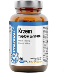 PharmoVit Krzem Organiczny z Pędów Bambusa, 60 kapsułek