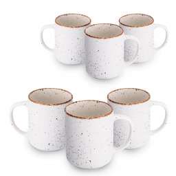 Kubki do kawy porcelanowe Altom Design Reactive Ivory