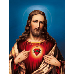 Plakat religijny Jezus Chrystus - Serce Jezusa