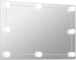 Elior Prostokątne podświetlane lustro LED 100x60 cm -