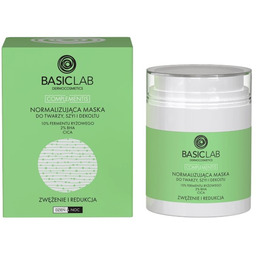 BasicLab Zwężenie i Redukcja Normalizująca maska do twarzy,