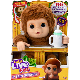 Little Live Pets Interaktywna Maskotka Małpka Małpa Mango