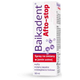 BAIKADENT AFTO-STOP spray, 30ml -> Odbiór w Żabce!