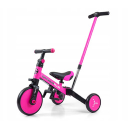 Milly Mally Rowerek 4w1 Optimus Plus Pink