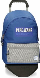 Pepe Jeans Darren plecak szkolny, Niebieski, Plecak 44
