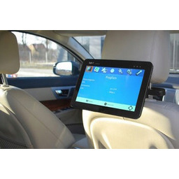 Telewizor Samochodowy 14' Na Szybę Zagłówek Usb Sd