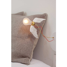 Lampa Ścienna Ingo Maurer, biały, salon, inny materiał