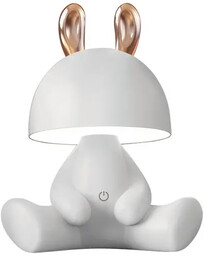 Lampa stołowa BUNNY BIAŁA/WHITE KDR-6301-WH - Zuma Line