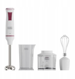 Blender ręczny z akcesoriami Black& Decker uniwersalny 600W