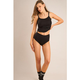 Figi damskie z modalu klasyczne z wysokim stanem