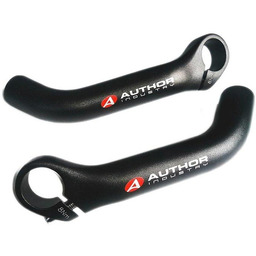 Author, Rogi kierownicy, ABE-30 gięte, 145 mm, czarne