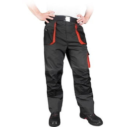 Spodnie ochronne pas poliestr-bawełna 260 g/m2 6 kieszeni