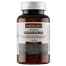 SINGULARIS Guarana Superior, 120 kapsułek