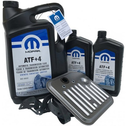 Olej MOPAR ATF+4 6,89l oraz filtr skrzyni biegów