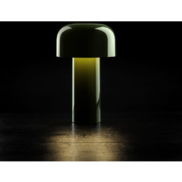 Zewnętrzna Lampa FLOS, Bellhop, ściemnialny, zielony, salon, tworzywo