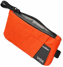 Portfel saszetka Alpaka Zip Cardholder - hot orange