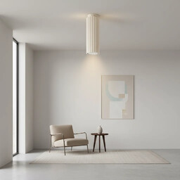 Plafon KARBON 20 Beżowy SL.1588 - Sollux