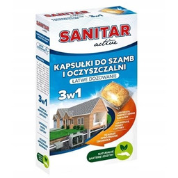 Preparat Do Szamb I Oczyszczalni Ścieków 15 kapsułek