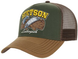 Czapka Trucker Lumberjack by Stetson, brązowy, One Size