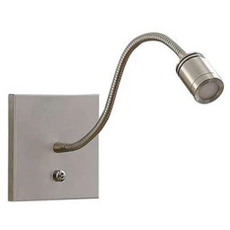 Lindby - Legera LED Lampa Ścienna Nickel