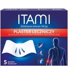Itami 140 mg Plastry przeciwbólowe