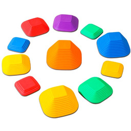 ścieżka sensoryczna kamienie rzeczne Step 11 elementów