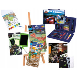 Zestaw Sztaluga obraz kreatywny chłopięcy na zajączka