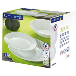 Komplet obiadowy Harena 18 elementów