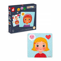 Magnetyczna Układanka Emocje Magnetibook Janod