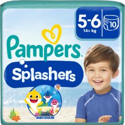 Pampers Splashers 5-6 (14+ kg), pieluchomajtki do pływania,