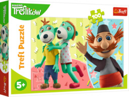 Trefl Puzzle Trefliki i Wujcio Rodzina Treflików 100