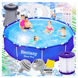 Basen Stelażowy 305 Z Pompą Bestway Model 2025
