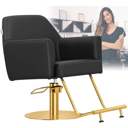 Fotel fryzjerski Milos hydrauliczny obrotowy do salonu fryzjerskiego