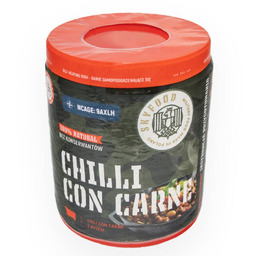 Chili con carne z ryżem gorąca puszka