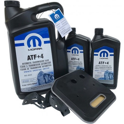 Olej MOPAR ATF+4 6,89l oraz filtr skrzyni 42RLE