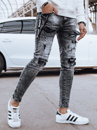 Spodnie męskie jeansowe czarne Dstreet UX4322-30/44