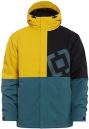 kurtka zimowa męska HORSEFEATHERS CITADEL JACKET Sulphur/Hydro